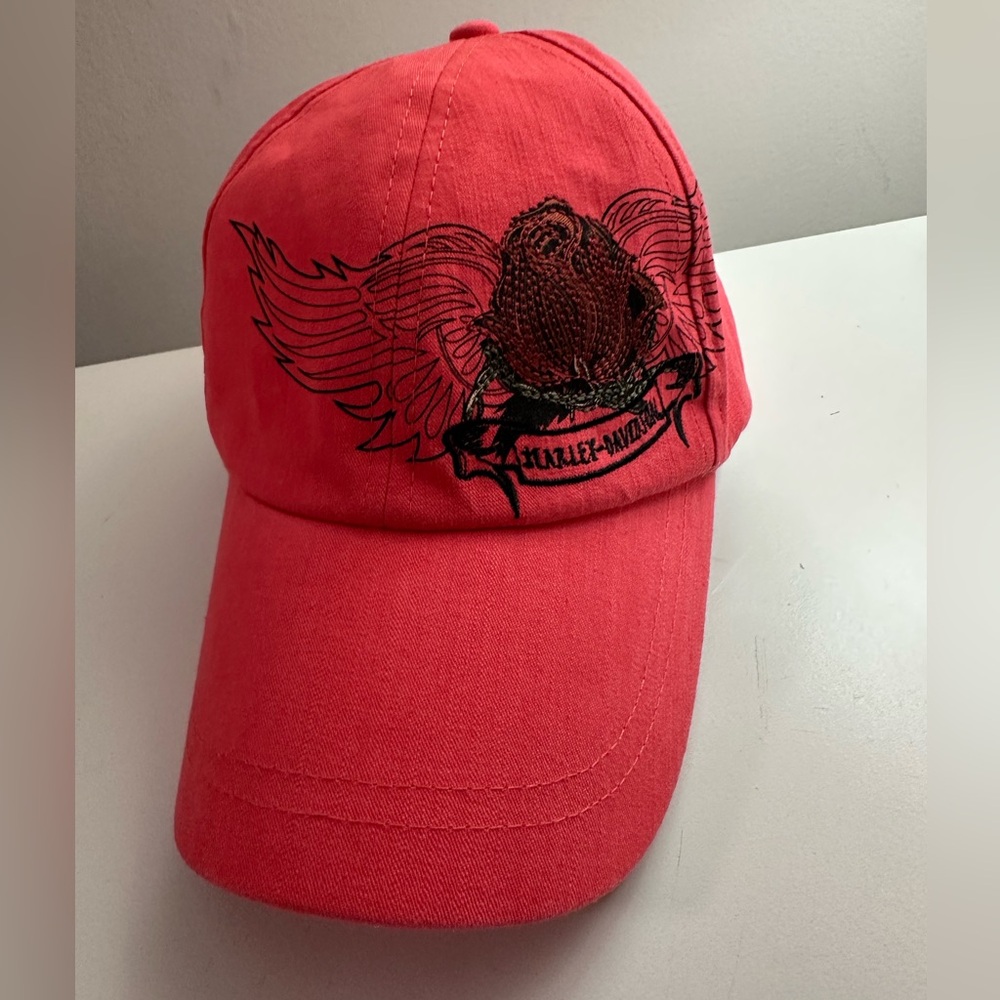 Harley Davidson Women’s Rose & Thorn Strap-back cap